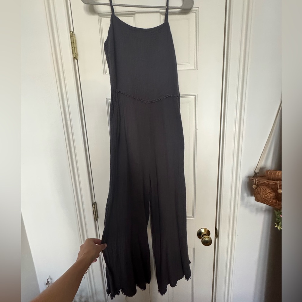 Z-Supply Elegant Dark Grey Jumpsuit